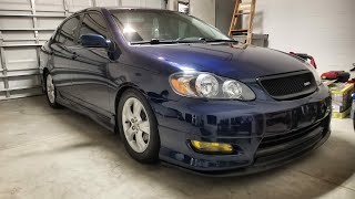 06 COROLLA xrs walk around