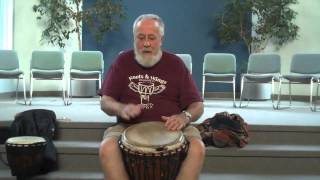 Greywoulf teaches djembe basics 2