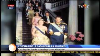 Felicitări de la Casa Regală a României pentru Regele Felipe al VI-lea