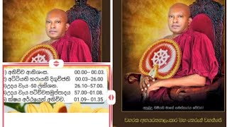 අනිච්ච.--01.     වහරක අභරතනාලංකාර  මහා තෙරුන් වහන්සෙ