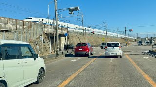 Saturday, January 25, 2025 | Toyohashi City Road | National Route 1 | Japan Cars on the Road