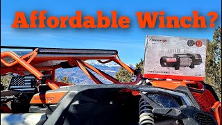 Affordable winch? $244.95 USD Fieryred 5500 lb winch unboxing,  Vicoffroad USA, BEST UTV WINCH