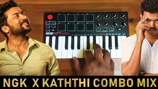 NGK x Kaththi | Mass Bgm Mix By Raj bharath | Thalapathy Vijay | Surya