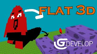 GDEVELOP 3D GAME ENGINE - Doom sprite effect