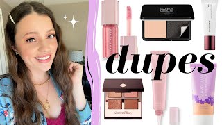 DRUGSTORE DUPES // *better* dupes for my fave expensive makeup