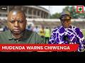 WATCH LIVE: Mudenda Warns Chiwenga Against Opposing Constitutional Amendment Number 3