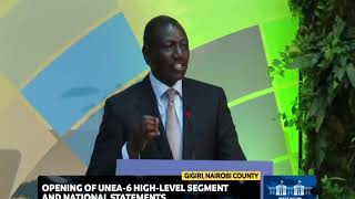LISTEN TO RUTO'S GREAT SPEECH AT THE UNEP ASSEMBLY!