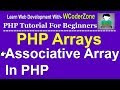 PHP associative array with example - PHP Array Tutorial English