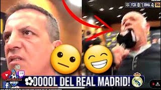 La reacción del Chiringuito al primer gol del Real Madrid  Barcelona vs Real Madrid Supercopa