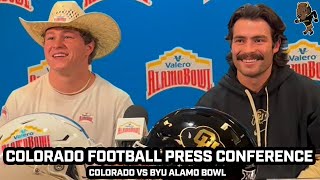 Charlie Offerdalh \u0026 Ben Finneseth Excited For Buffs Alamo Bowl \u0026 More