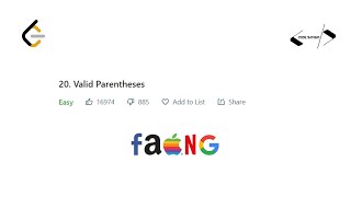 20 Valid Parentheses | Leetcode 20 | Java | solution | Stack | String