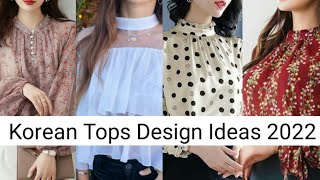 Korean Tops Design Ideas For Girls | Trendy Tops | Korean dress | THE TRENDY IDEAS