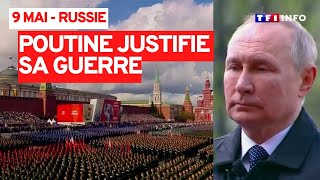 Défilé du 9 mai : Poutine justifie sa guerre par la lutte contre le nazisme