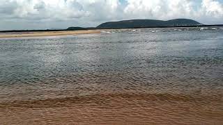 River meets the sea at Vizag. That's mouth of the River.