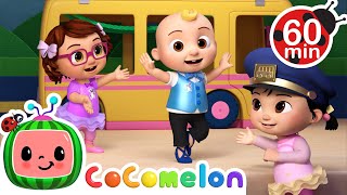 Wheels on the Bus (Cece's Pretend Play Version) + MORE CoComelon Nursery Rhymes & Kids Songs