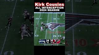 #NFL Kirk Cousins ALL Interception/2024 season