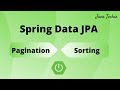 Spring Boot | Pagination and Sorting With Spring Data JPA | JavaTechie