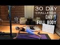 DAY 1:Betty Rocker 30-Day Bodyweight Challenge