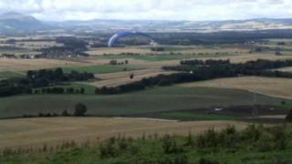 Hubert La Rooij flying Walton in Fife