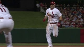 NYM@STL: Adams triples into the corner to plate Craig