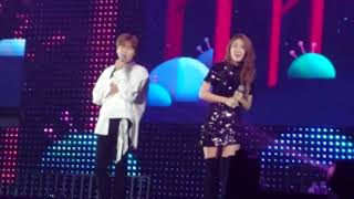 180908 Soyou and Sewoon Some at Hallyu Pop Fest Singapore