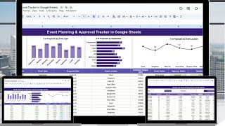 Event Planning & Approval Tracker in Google Sheets
