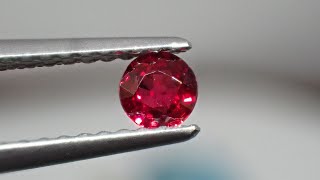 非加熱ピジョンブラッドルビー  0.2ct