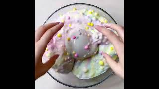 slime satisfying video玩泥素材