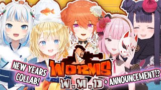 【WORMS】New Years Collab with HoloMyth + Announcement!?!?! #kfp #キアライブ