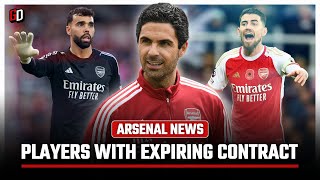 ARSENAL PLAYERS WITH EXPIRING CONTRACTS! Who should we let go? | Arsenal News