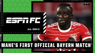 Reacting to Sadio Mane's first official Bayern Munich match | ESPN FC