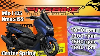 Pitsbike Nmax155, Mio i 125 center spring