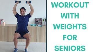 Introduction To Weights For Seniors (Strength Workout For Seniors) | More Life Health
