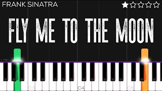 Frank Sinatra - Fly Me To The Moon | EASY Piano Tutorial