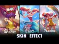 NANA vs KRIXI vs XIAO QIAO : Summer Skins Effect | MLBB AOV KOG