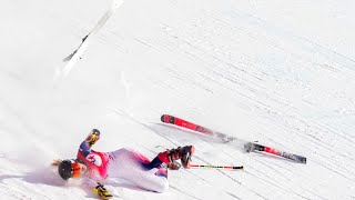 Biggest Downhill Ski Crashes!! Epic Ski Wipeouts