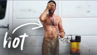 THE WORLDS MOST EFFICIENT HOT PORTABLE SHOWER (Geyser Systems)