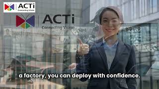 Same Price, More Features—That’s ACTi Standard Camera