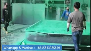 Pvc welded wire mesh panel manufacturing process