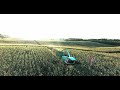 dent corn field 2021 デントコーン収穫作業