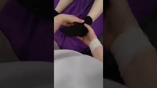 카이로프랙틱 cracks 뼈소리 ASMR/ 발목 거골교정 Chiropractic cracking sound/ Talus A to P adjustment