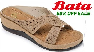 50% OFF BATA SALE IS HERE !! | EXTRA SOFT BATA WOMEN SANDALS SHOES SLIPPERS CHAPPALS 2025