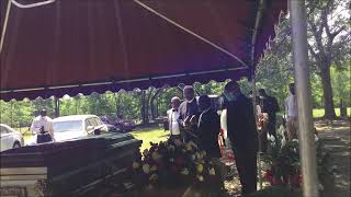 GRAVESIDE SERVICE- MR. ANTHONY BOOKARD