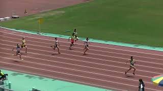 20230528北九州市小中学生記録会 中学女子200m予選第2組