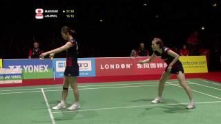 QF - WD - M.MAEDA/S.SUETSUNA vs M.JAUHARI/G.POLII - Yonex BWF World Champs '11