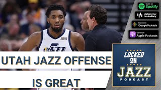 The Utah Jazz Offense is incredibly great maybe historically great