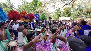 പുലരി കലാസമിതി ഉഗ്രൻ താള വിസ്മയം തീർത്ത്