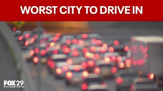 Philadelphia ranked worst city to drive in