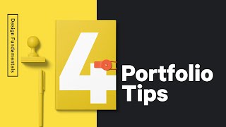 4 Tips to Improve Your Design Portfolio
