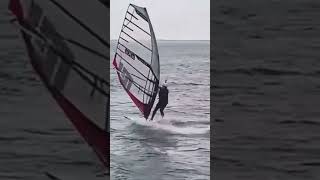 Big Material and speed and jibe training with Heiko and @surfruebe5110 #windsurfen